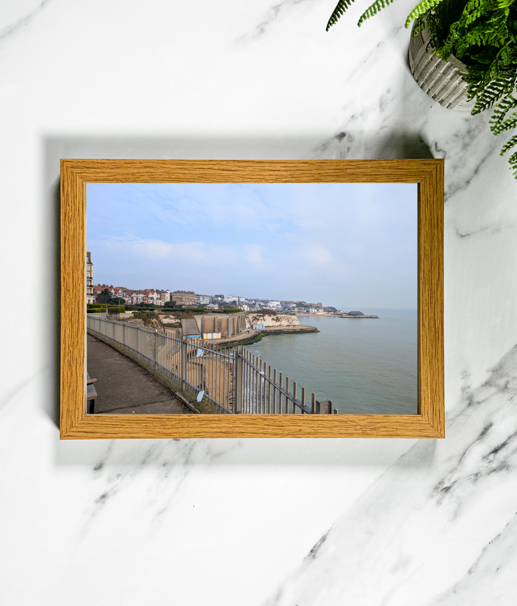 Landscape Framed Art - Beautiful Broadstairs Coastline