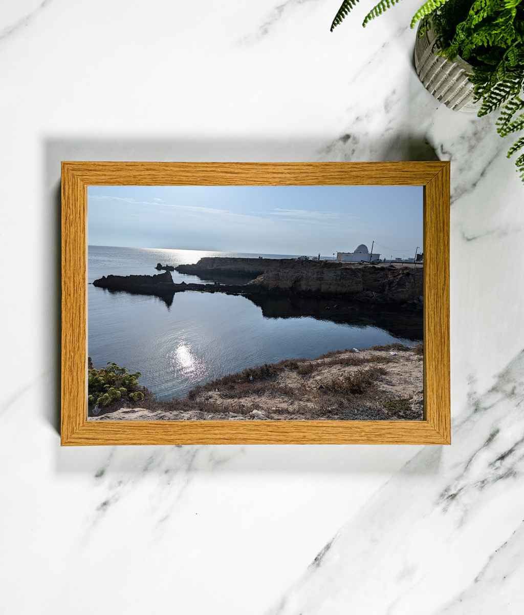 Landscape Framed Art - Tunisian Coastline