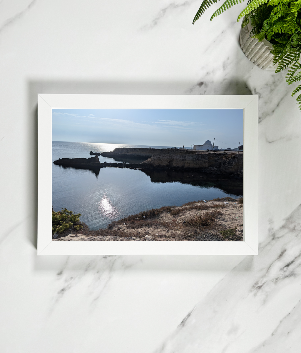 Landscape Framed Art - Tunisian Coastline